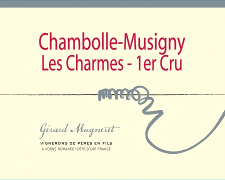 GERARD MUGNERET CHAMBOLLE MUSIGNY LES CHARMES 1er CRU 2018